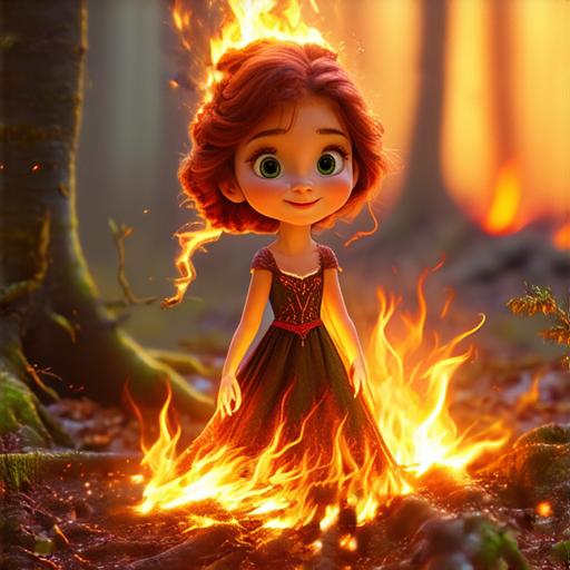 Zuzanka a ohnivá ochrana lesapohádky