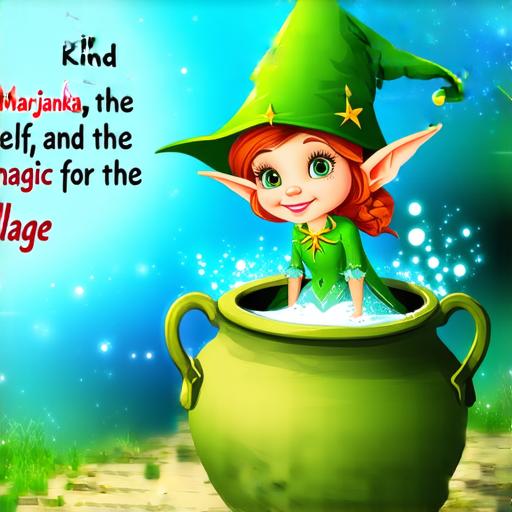 Laskavá Marjánka, skřítek a kouzelný hrnec pro vesnicipohádky