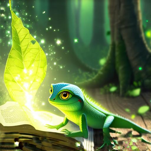 Ještěrka Lízinka a kouzelný list pro záchranu královstvípohádky