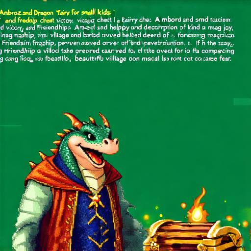 Ambrož a drak: Kouzelná truhla a vítězství přátelstvípohádky