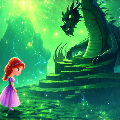 Maruška a kouzelný labyrint přání, dráček a zázračná hruška