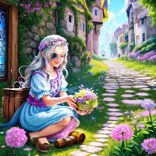 Anička a Stříbrný Kvítek: Síla chleba a dobrého srdce