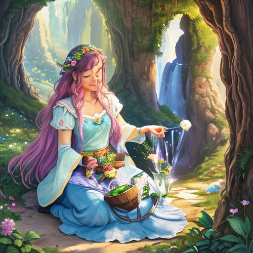 Vůně, která vedla Linetu ke studni Prvního Kořene