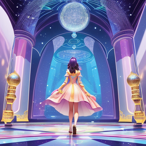 Elenka a zrcadlové bludiště pravdy ve věži budoucnosti