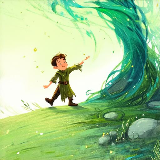 Jonáš a Větrouš: Jak odvaha osvobodila uvězněný vítrpohádky