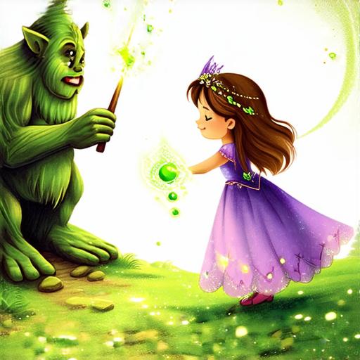 Maruška a kouzelná hůlka: Záchrana trollova magického kamenepohádky