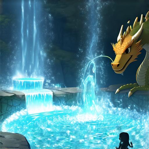 Liana a drak Ardan: Hledání Kouzelného pramene naděje