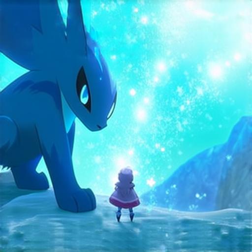 Marinka a ledová příšera Glaceon: Slib zachráněné hory