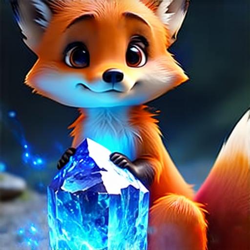 Liška Jiskra a elf Lirien: Kouzelný krystal Brány Podzimu