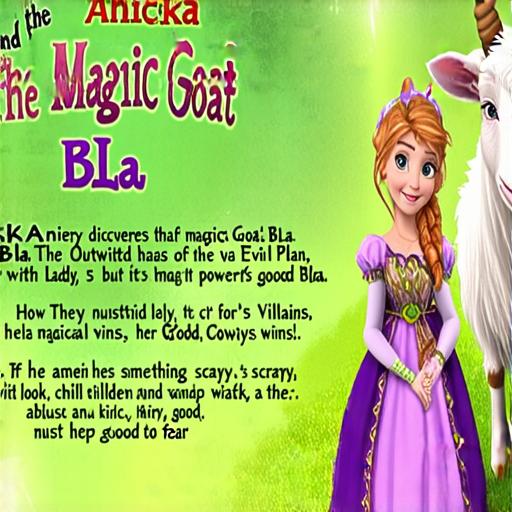 Anička a kouzelná koza Běla: Jak přelstili zlodušské plánypohádky