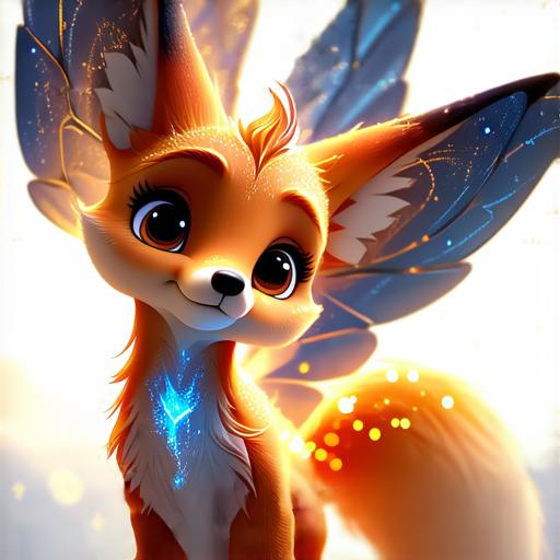 Liška Jiskra a kouzelná křídla: Cesta k sobě samépohádky