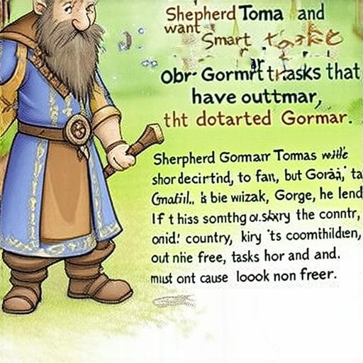 Pastýř Tomáš a chytré úkoly, které přelstily obra Gormarapohádky