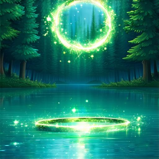 Vílák Lirien a kouzelný prsten ztracený v jezeřepohádky