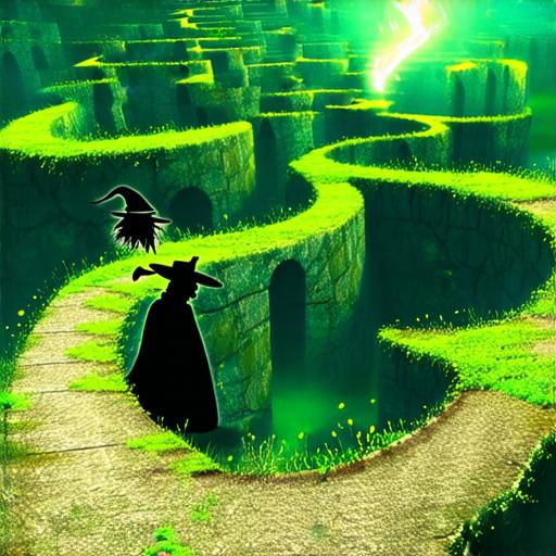 Čarodějka Mirabell a kouzelná bylina vedoucí do labyrintupohádky