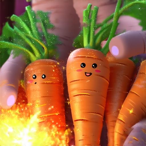 Anička a kouzelná mrkev: Jak jí hvězdný prach pomohlpohádky