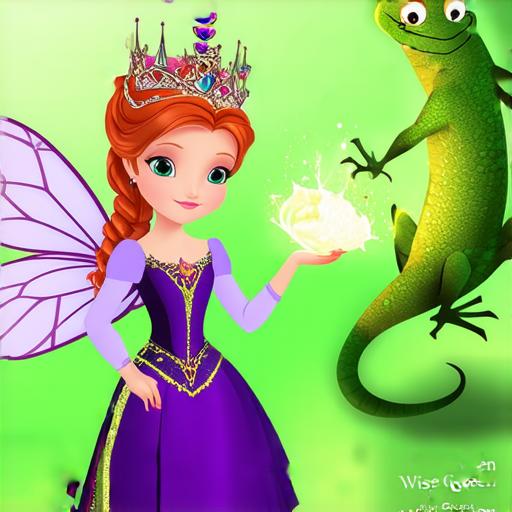 Moudrá královna Adélie a kouzelná ještěrka zlomené kletby