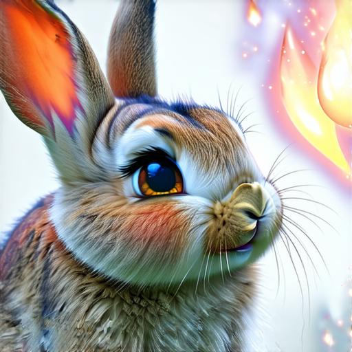 Statečný králík Oříšek a tři kapky pro ohnivého duchapohádky