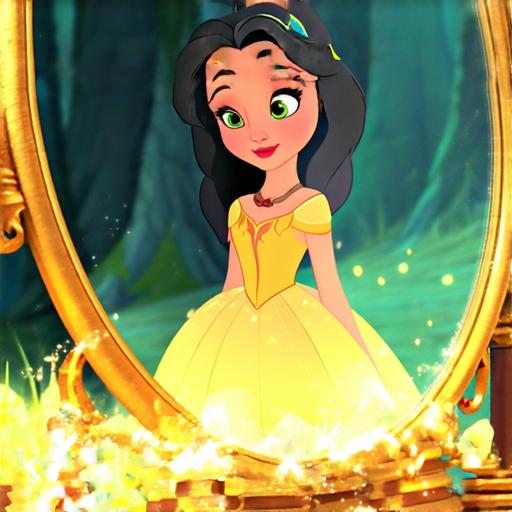 Princezna Elenka a zrcadlo moci: Tři zkoušky odvahy