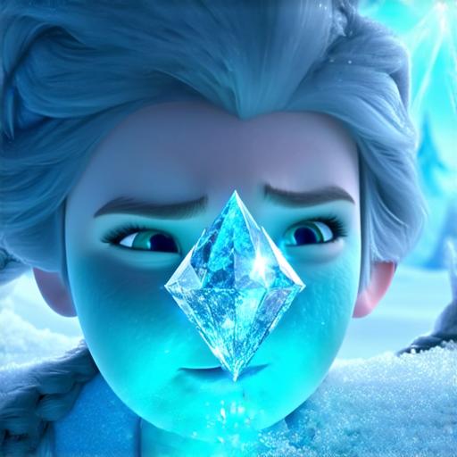 Odvážná Elenka a kouzelný diamant Ledového království