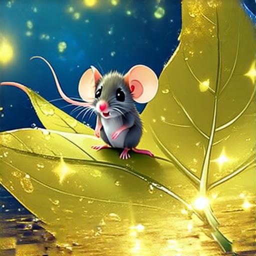 Zvědavá myška Mína a tajemství zlatého vodního listupohádky