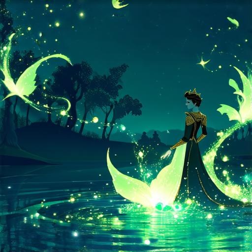 Princ Vavřinec a kouzlo rybníka poražením Temné paní