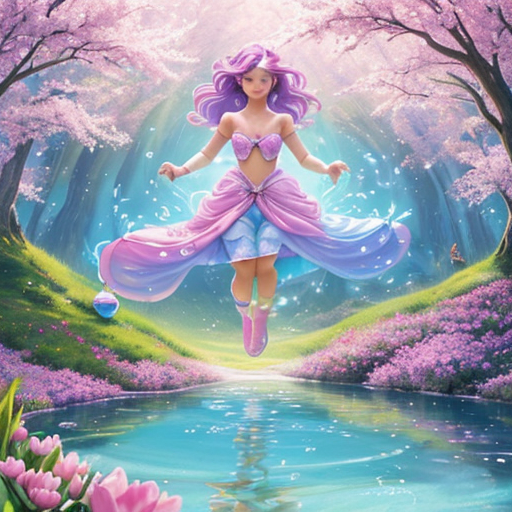 Kira a zázračný Pramének chráněný čistým srdcem