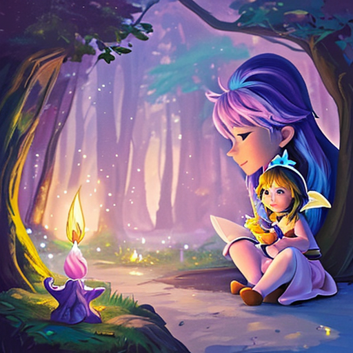 Lukan a kouzelná svíčka v boji proti temnotě lesa