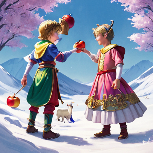 Vavřinec a Hvězdička zachrání zlatá kouzelná jablka