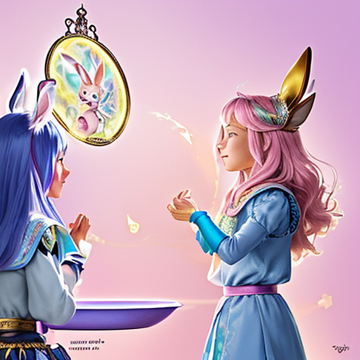 Taflínek a kouzelné zrcadlo pravdy proti čaroději