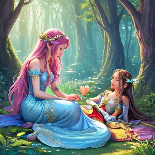 Víla Jasmínka a píseň srdce z hlubin zakázaného lesa