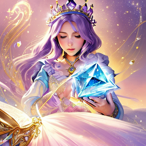 Královna Mirabella a tajemství zářivého Diamantu Větru