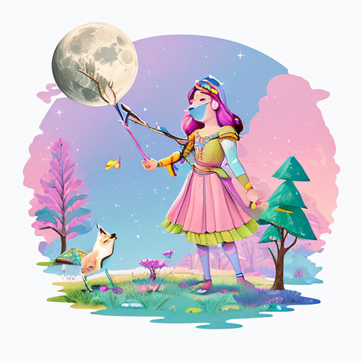 Dobromil a kouzelná větvička pro záchranu měsíce