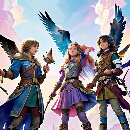 Stateční tři a vítězství nad Krvavým Orlem beze zbraní