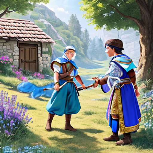 Jak pasáček Matěj přemohl loupežníka Radovana kouzly