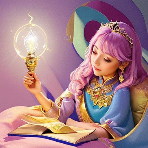 Princezna Lota a kouzelná lampa světla a naděje