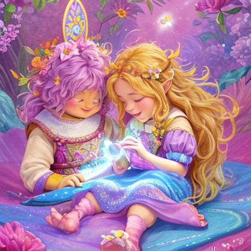 Trpaslík Floriš a květina, jež uzdravila přátelství